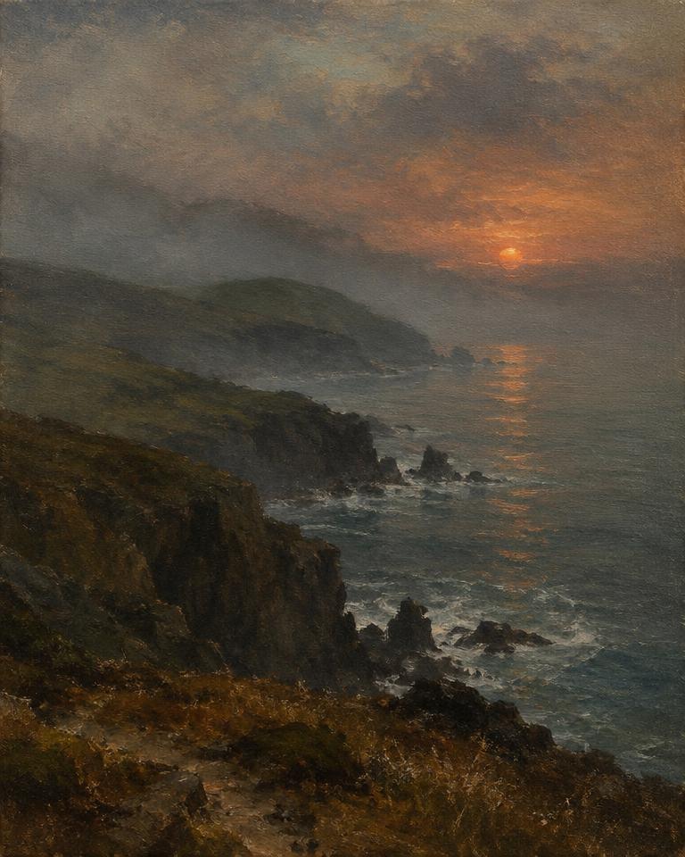 Coast at Dusk